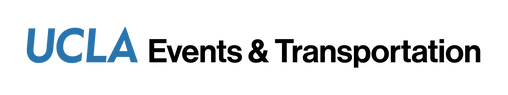 UCLA Events & Transportation Unboxed Logo