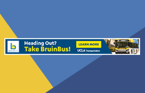 Digital Banner Ad featuring BruinBus